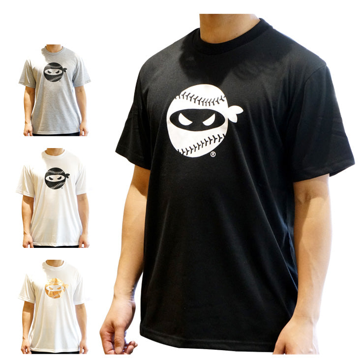 【2024モデル】ファナティクス ピッチングニンジャ Tシャツ 半袖 PITCHING NINJA PRINT BASIC LOGO TEE