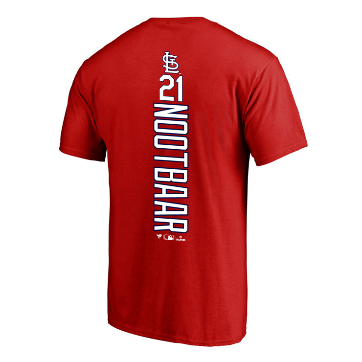 ファナティクス ヌートバー セントルイス・カージナルス Tシャツ 半袖 PLAYMAKER TEE メンズ レディース ユニセックス ML0121SS43 ラーズ・ヌートバー コットン 綿 半袖シャツ カジュアル スポカジ 普段着 移動着 MLB メジャーリーグ Fanatics