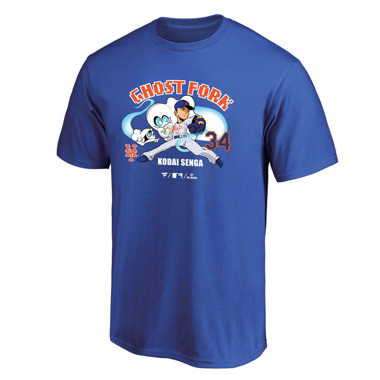 ファナティクス 千賀 ゴーストフォーク Tシャツ SENGA GHOST FORK TEE 半袖 メンズ 夏物 ML0123SS68 おばけフォーク 千賀選手 千賀滉大 野球 メジャーリーグ メッツ MLB カジュアル スポカジ 普段着 スポーツウェア 夏用 大きいサイズあり