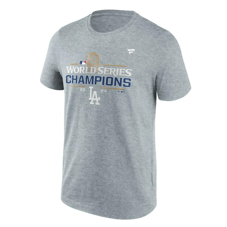 ジュニア用 ロサンゼルス・ドジャース ワールドシリーズ2024 優勝記念 ロッカールーム Tシャツ 半袖 子供服 ML0124FW190 こども キッズ Jr 子どもドジャース ウエア ウェア 半袖シャツ MLB メジャーリーグ 記念グッズ 記念アイテム ファナティクス Fanatics