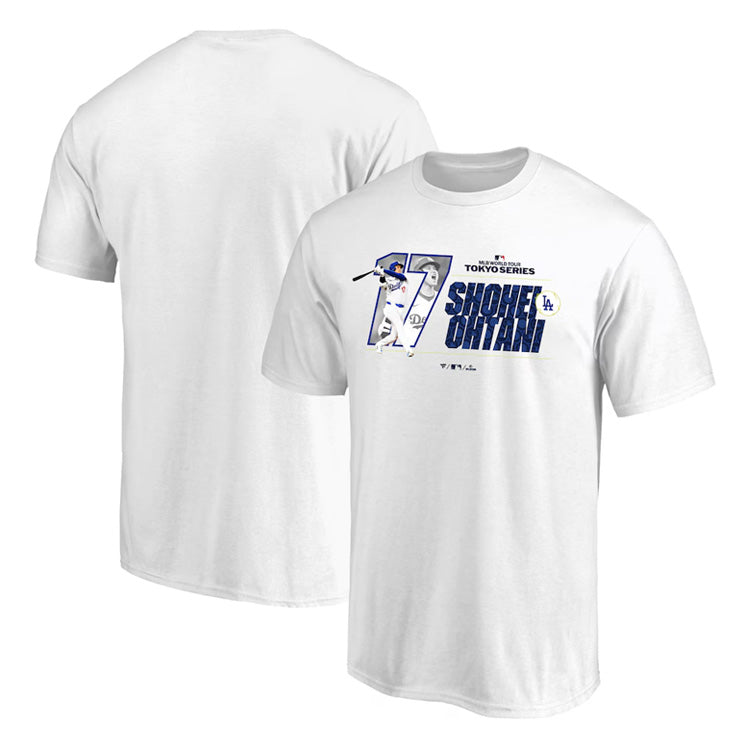 大谷翔平 MLB Tokyo Series 2025 半袖 Tシャツ 東京シリーズ 開幕戦 大人 メンズ レディース ユニセックス ML0125SS19 大谷 グッズ ウエア ウェア 半袖シャツ メジャーリーグ 記念グッズ 記念アイテム ファナティクス Fanatics
