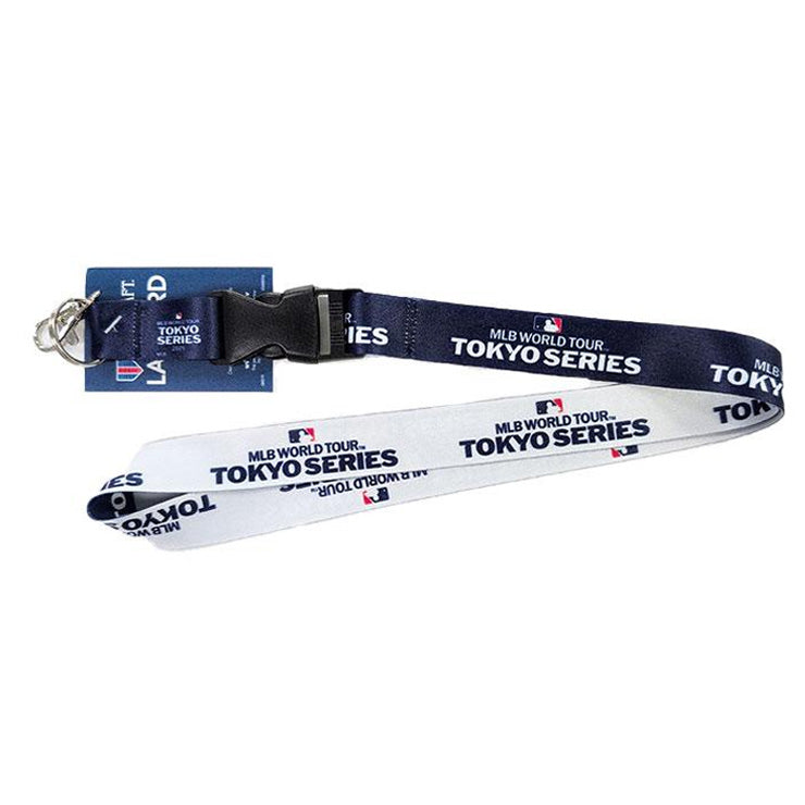 MLB Tokyo Series 2025 ネックストラップ スマホストラップ 首掛けストラップ ランヤード 東京シリーズ 開幕戦 ML1325SS06 グッズ ウエア ウェア メジャーリーグ 記念グッズ 記念アイテム WINCRAFT