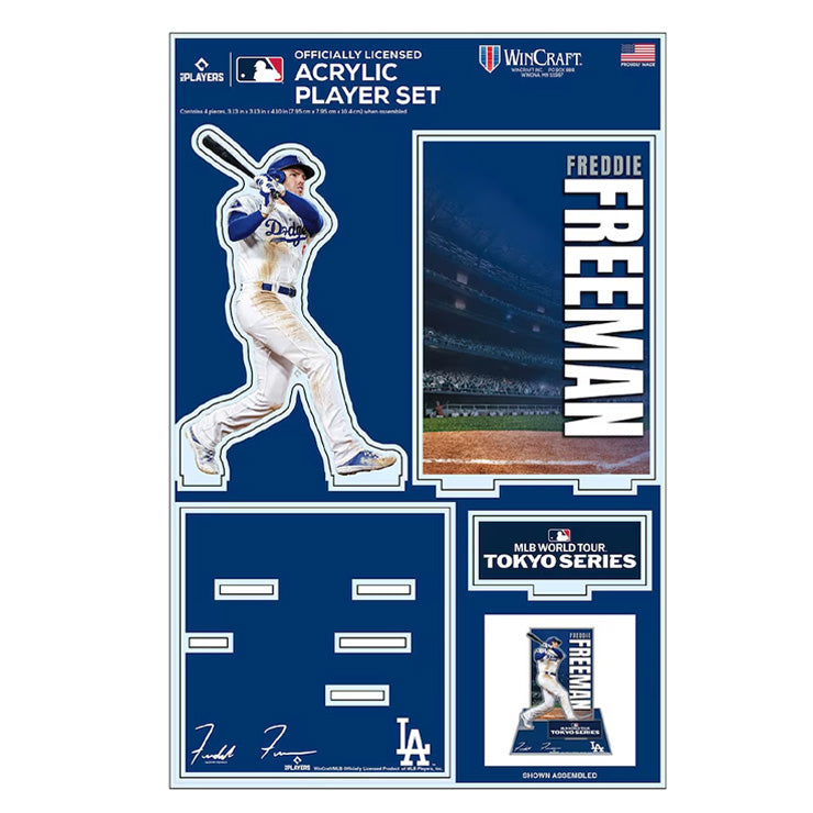 フレディ・フリーマン MLB Tokyo Series 2025 アクリルスタンド アクスタ 東京シリーズ 開幕戦 ドジャース ML1325SS12 グッズ メジャーリーグ 記念グッズ 記念アイテム WinCraft