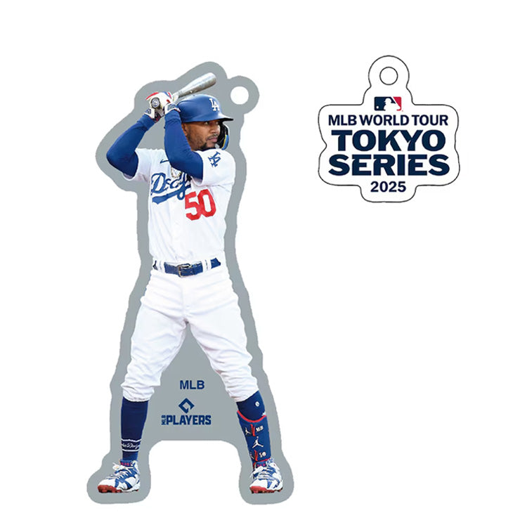 ムーキー・ベッツ MLB Tokyo Series 2025 アクリルキーホルダー アクキー 東京シリーズ 開幕戦 ドジャース ML1325SS34 グッズ メジャーリーグ 記念グッズ 記念アイテム WinCraft