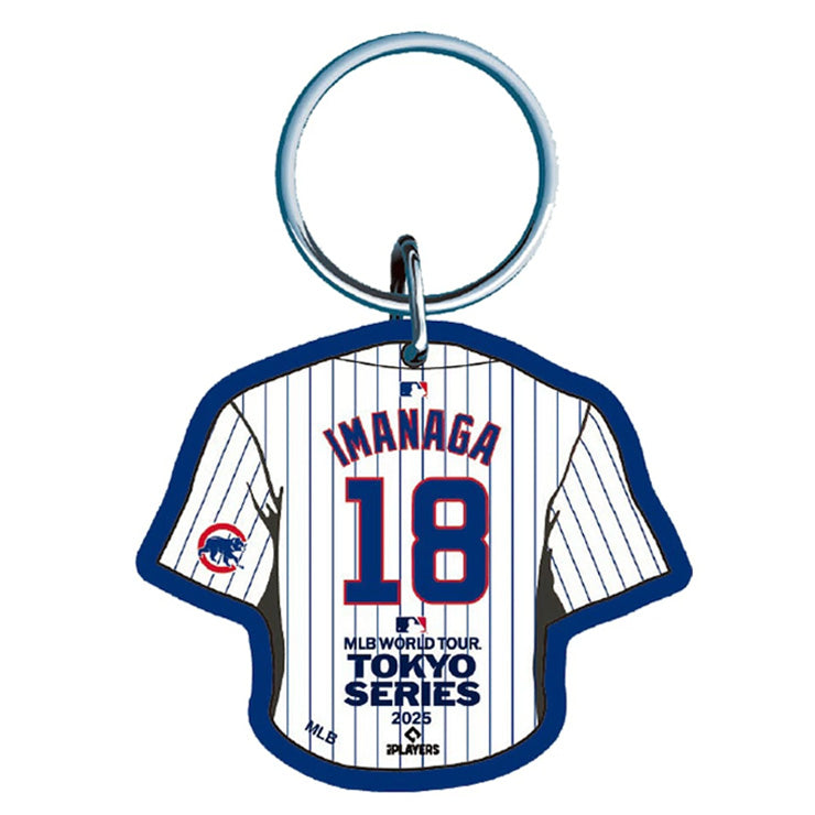 今永昇太 MLB Tokyo Series 2025 ネーム&ナンバー アクリルキーホルダー アクキー 東京シリーズ 開幕戦 カブス ML1325SS39 グッズ メジャーリーグ 記念グッズ 記念アイテム WinCraft