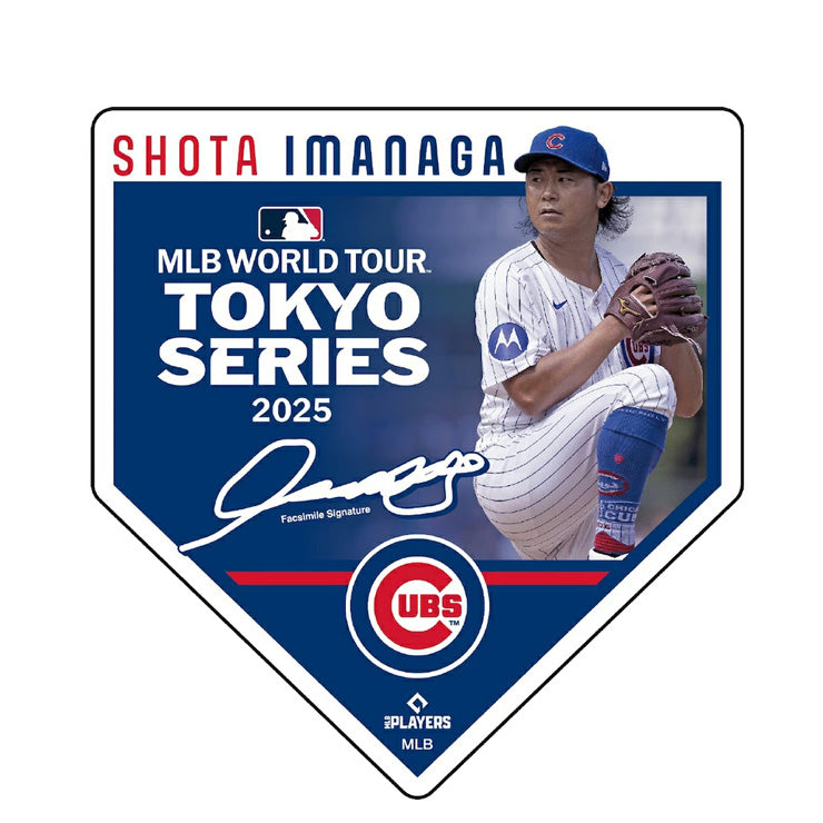 今永昇太 MLB Tokyo Series 2025 マグネット 磁石 東京シリーズ 開幕戦 カブス ML1325SS46 グッズ メジャーリーグ 記念グッズ 記念アイテム WinCraft