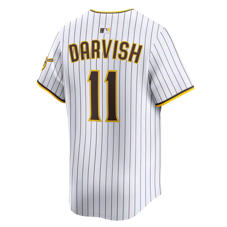 ナイキ ダルビッシュ有 サンディエゴ・パドレス リミテッド レプリカユニフォーム レプリカジャージ ホーム ホワイト LM25-PYHO-PY9-7T3 San Diego Padres Yu Darvish Nike White Home Limited Player Jersey メンズ ダルビッシュ選手 グッズ メジャーリーグ ユニホーム