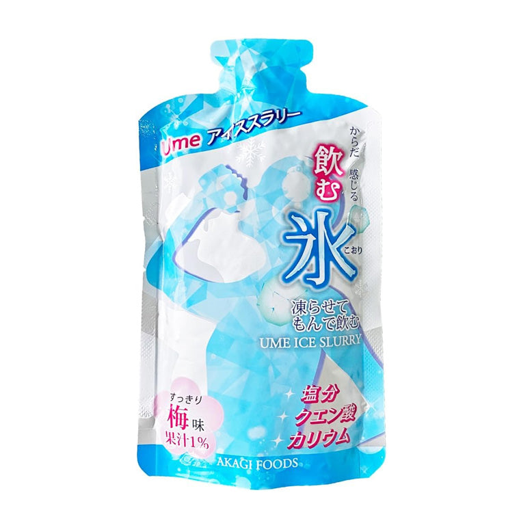 赤城フーズ 飲む氷 アイススラリー 100g×10個入り 梅味 ソルティーレモン味 箱売り Ume SaltyLemon 猛暑対策 熱中症対策 暑さ対策 ドリンク 飲み物 冷却 冷やす 夏