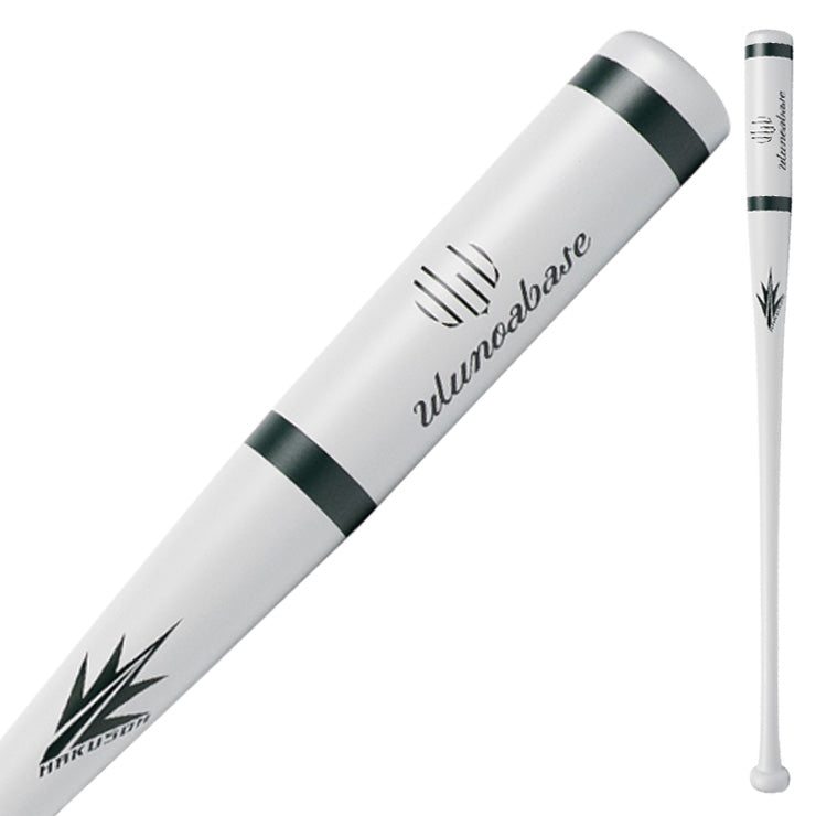 Ulunoabase 木製 ノックバット 硬式 軟式 ソフトボール対応 85cm 92cm ショート ロング Ulunoa FUNGO HAKUSOH BAT製 大人 一般 監督 コーチ 練習用 守備練習 軟式野球 硬式野球 ソフト ノック ウルノアベース