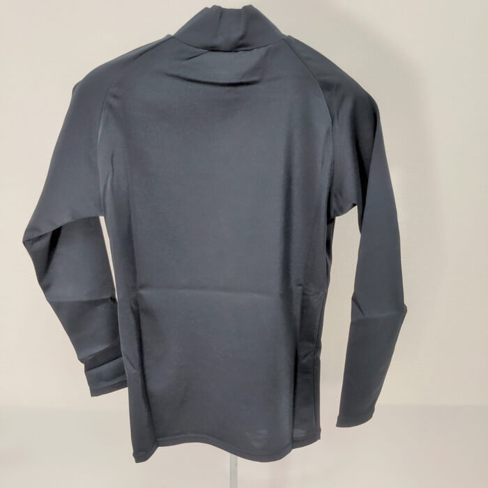 【アウトレット】130サイズのみ ゼット 野球 ジュニア用 アンダーシャツ 長袖 ハイネック フィット ネイビー 少年野球 BO908ZJ 子供 こども Jr インナーウェア スポーツウェア トレーニングウェア 野球ウェア 紺 zett 訳あり ワケアリ わけあり