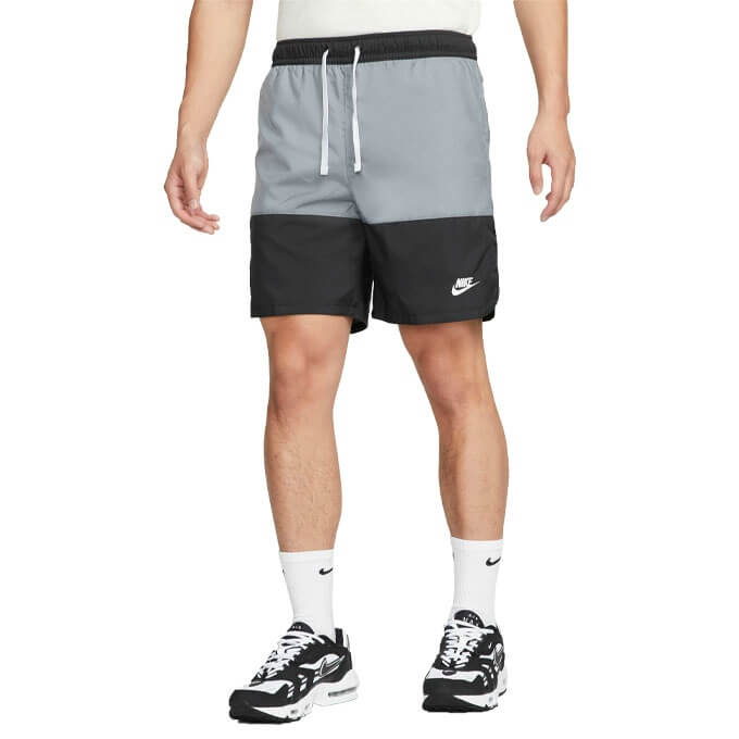 ナイキ NIKE ハーフパンツ ウーブン フロー ロング ショート メンズ 夏用 DM6832-010 スポーツウェア トレーニングウェア ショートパンツ 半ズボン ランニング ジョギング ジム 大きいサイズあり
