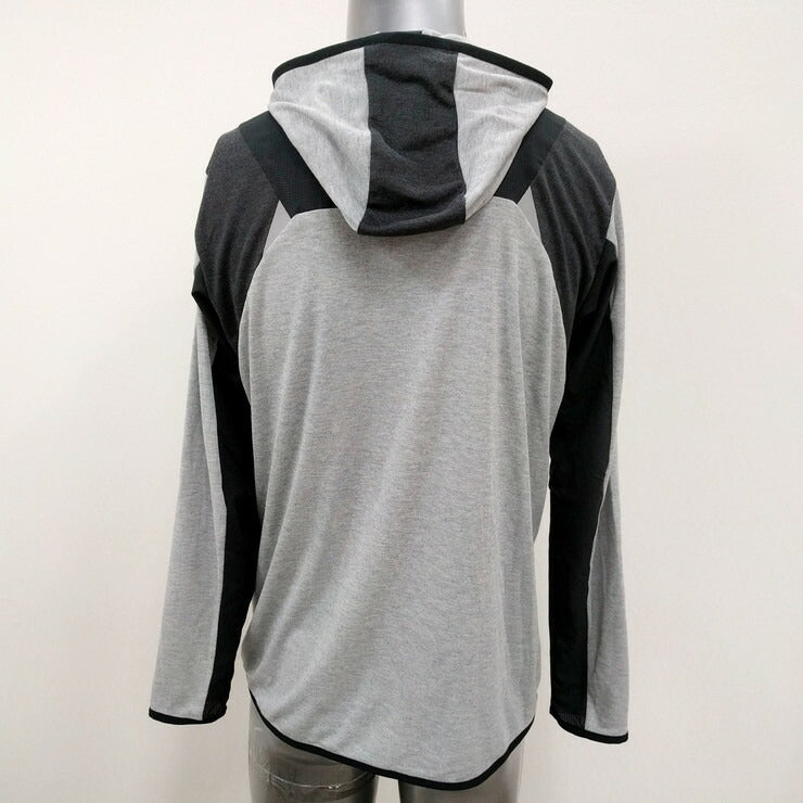 【アウトレット】M,L,XL(O)サイズのみ ミズノ(mizuno) クロスティック 長袖 スウェットシャツ 32MC615006 カラー:グレー杢 スポーツウェア トレーニングウェア ウエア ジャケット 大きいサイズ