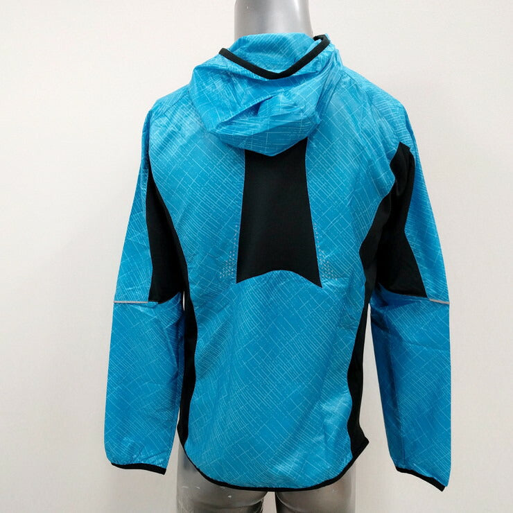 【アウトレット】M,L,XL(O)サイズのみ ミズノ(mizuno) ウィンドブレーカージャケット 32ME561024 カラー:ディーバブルー スポーツウェア トレーニングウェア ウエア 大きいサイズ