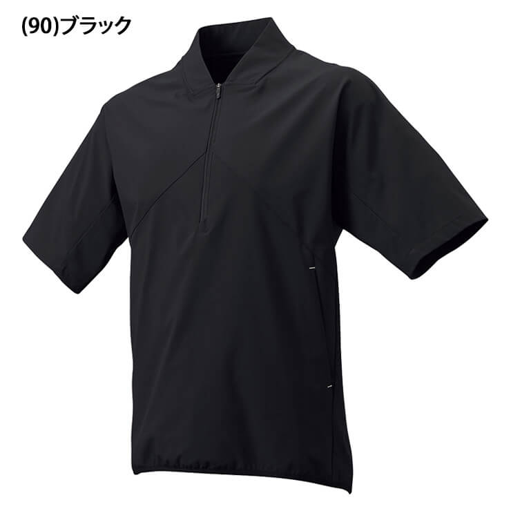 SSK 野球 半袖 ハーフZIPボンディングジャケット BWP2003H スポーツウェア トレーニングウェア エスエスケイ