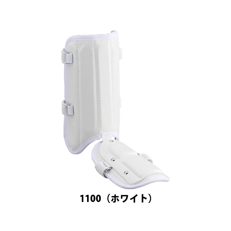 ゼット ZETT レッグガード フットガード 左右兼用 ロングタイプ 高校野球 日本製 軽量 軽い BLL26