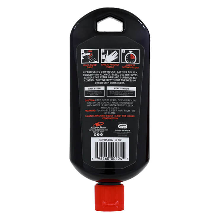 リザードスキンズ 野球 すべり止めジェル グリップブースト GRIP BOOST バッティンググローブに塗って使用 GRPBST06 松ヤニ 松脂 打者用 バッター用 滑り止め Lizard Skins あす楽