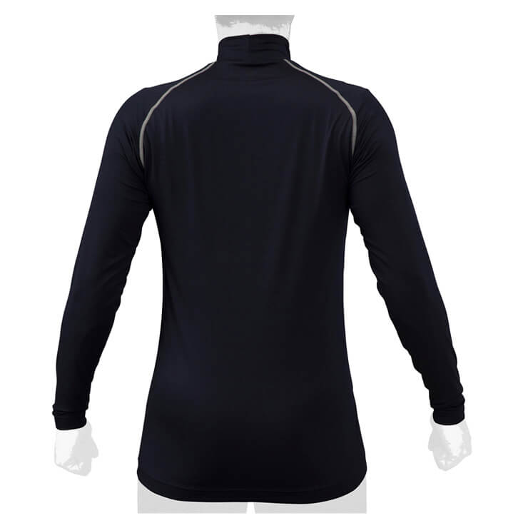 ミズノ 裏起毛 アンダーシャツ ハイネック 長袖 メンズ 大人 一般 冬用 12JA2P12 あったかい 熱い 暖かい ルーズフィット 防寒 寒さ対策 冬練 中学生 高校生 草野球 大きいサイズあり