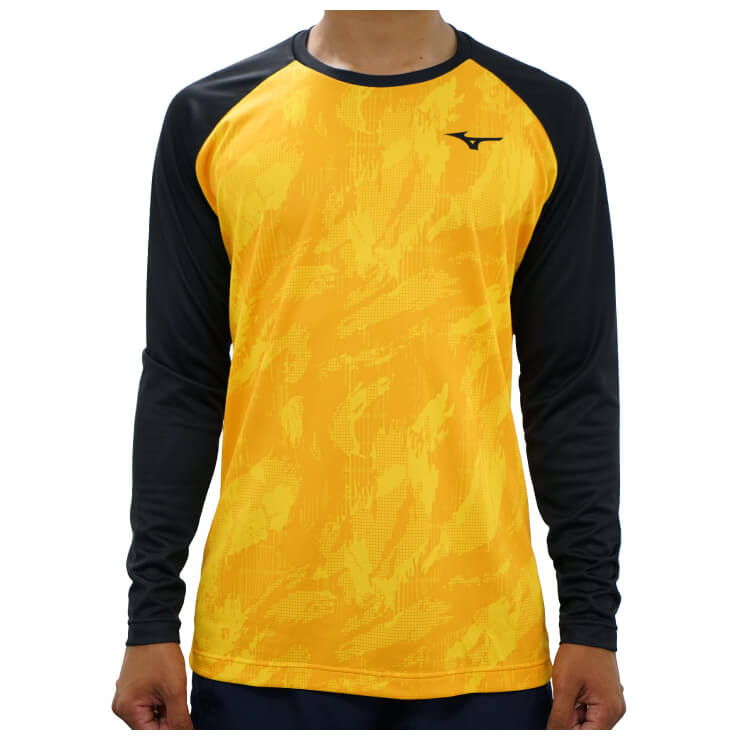 【スタンドインカスタム】ミズノ 野球 ロングTシャツ アンダーシャツ 長袖 メンズ ユニセックス 12JA2T7000 限定 オーダー オリジナル 野球ウェア スポーツウェア トレーニングウェア 長袖シャツ ランニング ジョギング mizuno 大きいサイズ