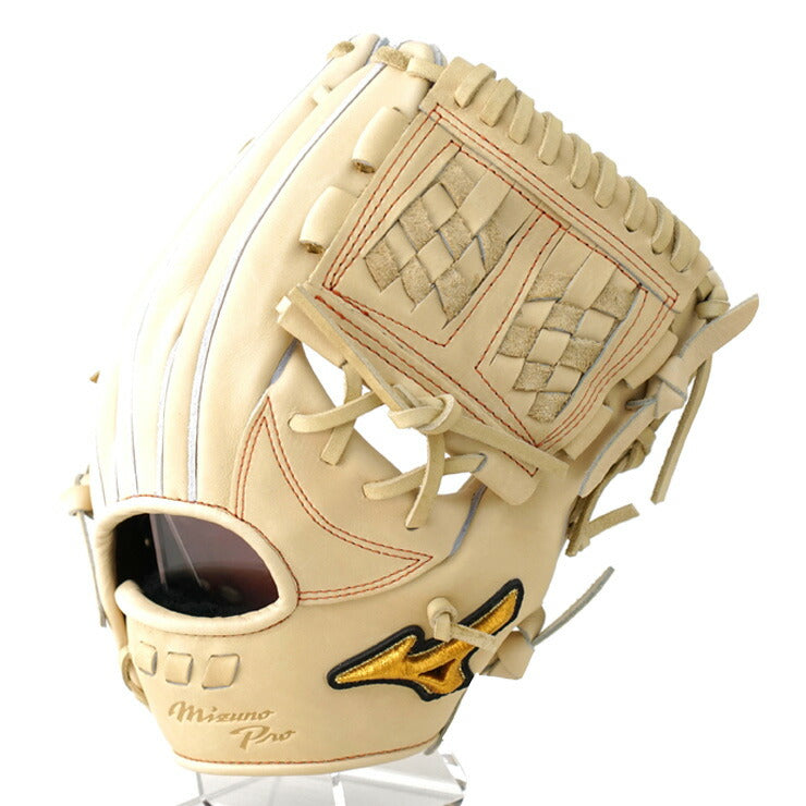 【2023モデル】ミズノプロ 硬式 グローブ グラブ 内野手用 ウェブ下ポケット浅め サイズ9 5DNAテクノロジー22 右投げ用 高校野球対応 1AJGH28203 BSSショップ限定 内野用 硬式用 高校生 硬式野球 大人 一般 硬式グローブ 硬式グラブ mizuno pro