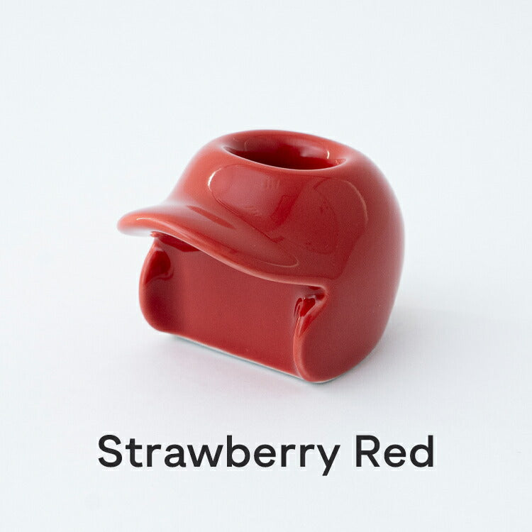 波佐見焼 ヘルメット型 ペン立て ペンスタンド 1本用 全10色 野球 おしゃれ かわいい 陶器 ペン置き ペンたて 歯ブラシ立て 歯ブラシ置き 印鑑立て 印鑑置き 贈り物 プレゼント ギフト 引き出物 母の日 父の日 記念品 日本製 あす楽 PUI