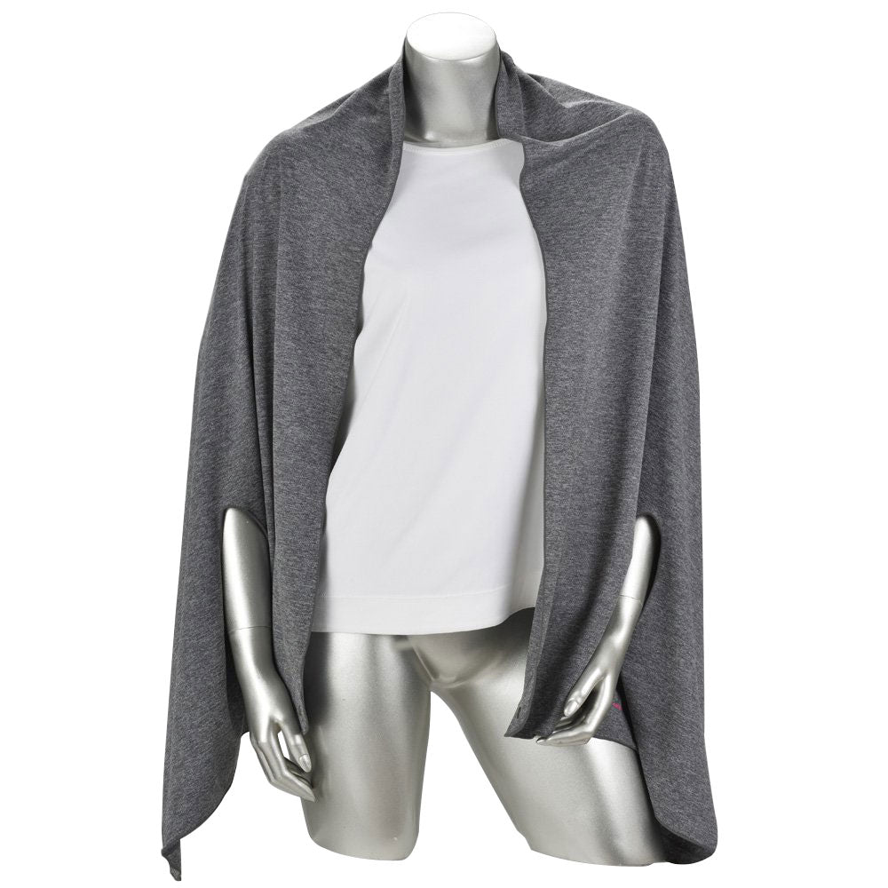 Jane Style ジェーンスタイル 女性用 UV 3WAY ストール JS737 ローズ杢 ブルー杢 チャコール杢 紫外線対策 マフラー 肩掛け 日焼け防止 女性 婦人 UPF50+ 送料無料 送料込み 黒 青 ピンク 女子野球