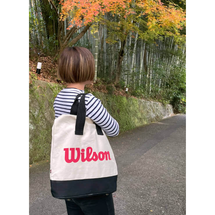 【当店限定】ウイルソン トートバッグ メンズ レディース 国産 日本製 野球 テニス ボールバッグ スポーツバッグ かばん カバン バック カジュアル 普段遣い アウトドア お出かけ 通勤 通学 プレゼント 贈り物 Wilson ウィルソン あす楽 PUI