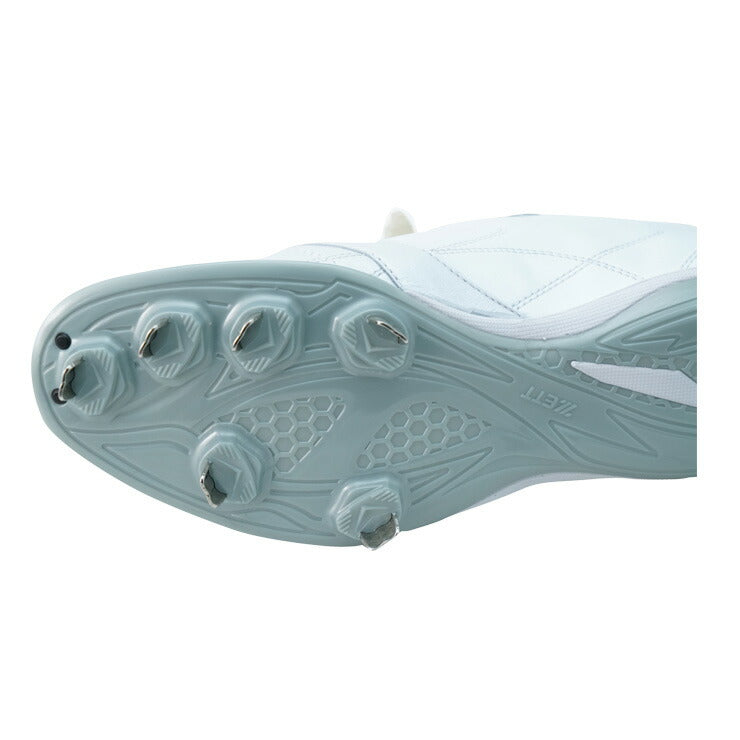 【2023モデル】ゼット プロステイタス 野球 白スパイク 源田モデル カンガルーレザー 紐&マジックベルト 26.0~28.5 金具スパイク 高校野球対応 BSR2979WH ローカット ホワイトスパイク 大人 一般 中学生 高校生 金属スパイク ZETT PROSTATUS あす楽