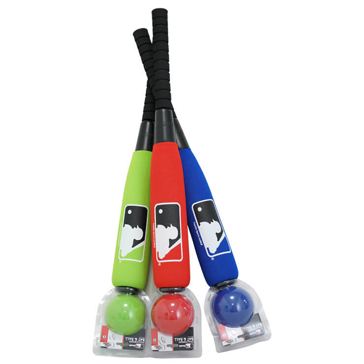 【野球遊びに!】フランクリン MLB スポンジ バット ボール セット 6601S3K6 野球 おもちゃ 玩具 オモチャ 親子 ジュニア用 小学生 低学年 子供 こども franklin あす楽