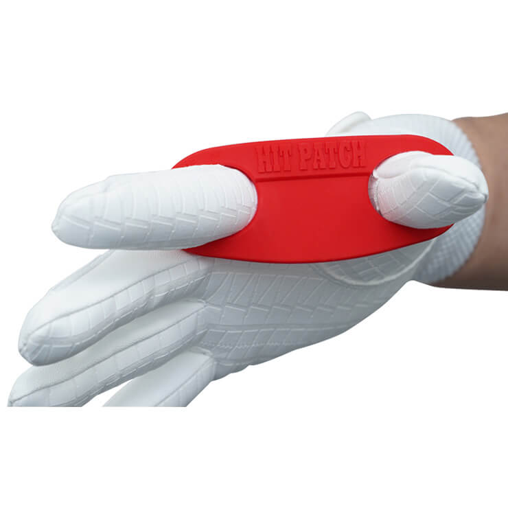 バッティング時の痛み軽減! ヒットパッチ HIT PATCH 左右兼用 フィンガーグリップ 衝撃吸収 軟式野球 硬式野球 練習用 試合用 大人 一般 ジュニア 少年野球