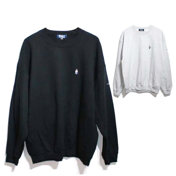 ROSTER BEAR スウェット トレーナー GLOVE BEAR SWEAT 長袖 メンズ ユニセックス RB3 スエット シャツ 秋物 冬物  カジュアル 普段着 スポカジ ロースターベアー あす楽