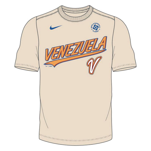 ナイキ 2026 WBC Tシャツ ベネズエラ代表 半袖 大人 メンズ ユニセックス N199-15A-WBV-LUE 2026 World Baseball Classic グッズ ウエア ウェア 記念グッズ 記念アイテム nike
