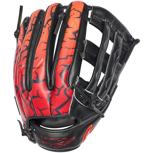 【2026モデル】ナイキ 軟式 グローブ グラブ 外野手用 アクーニャJrモデル ヴェイパーエリート アクーニャ 右投げ用 ブラック×レッド 硬式使用可能 BA2000-008 軟式野球 大人 一般 草野球 軟式グローブ 軟式グラブ nike