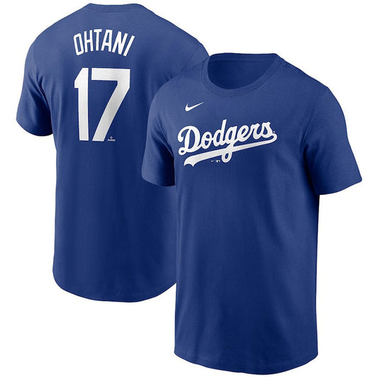 【即納OK 並行輸入品】ナイキ MLB 大谷翔平 ロサンゼルス・ドジャース 半袖 Tシャツ Los Angeles Dodgers Shohei Ohtani Nike Royal 2024 Fuse Name & Number T-Shirt メンズ 大谷選手 直輸入 アメリカ輸入 メジャーリーグ あす楽