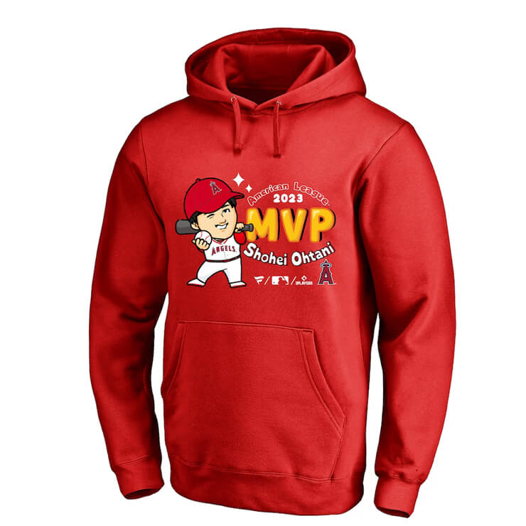エンゼルス 大谷翔平 2023 アメリカン・リーグ MVP 受賞記念 パーカー 