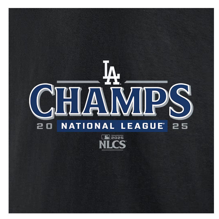 ドジャース 2025 ナショナルリーグ 優勝記念 ロースター Tシャツ 半袖 リーグチャンピオン 大人 メンズ ユニセックス グッズ ウエア ウェア 半袖シャツ MLB メジャーリーグ 記念グッズ 記念アイテム ファナティクス Fanatics