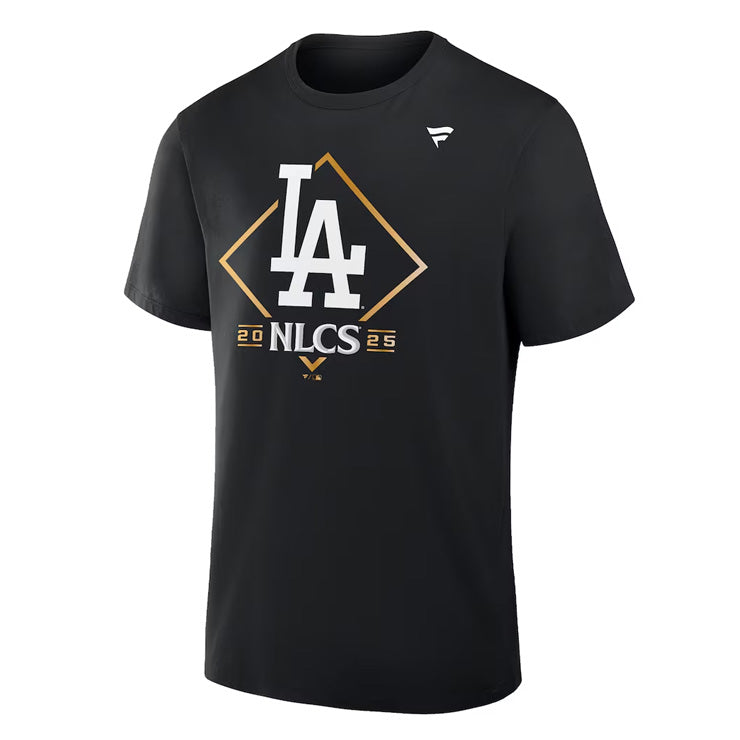 ドジャース 2025 NL 地区シリーズ 勝利記念 Tシャツ 半袖 ロッカールーム ナショナルリーグ ディビジョンシリーズ NLDS 大人 メンズ ユニセックス グッズ ウエア ウェア 半袖シャツ MLB メジャーリーグ 記念グッズ 記念アイテム ファナティクス Fanatics