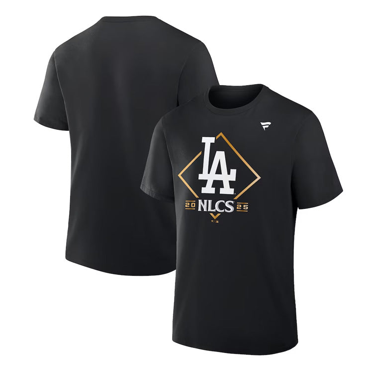 ドジャース 2025 NL 地区シリーズ 勝利記念 Tシャツ 半袖 ロッカールーム ナショナルリーグ ディビジョンシリーズ NLDS 大人 メンズ ユニセックス グッズ ウエア ウェア 半袖シャツ MLB メジャーリーグ 記念グッズ 記念アイテム ファナティクス Fanatics
