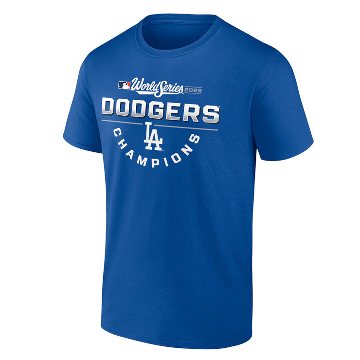【予約販売】ドジャース 2025 ワールドシリーズ 優勝 ジャージーロスター Tシャツ 半袖 大人 メンズ ユニセックス グッズ ウエア ウェア 記念グッズ 記念アイテム ファナティクス Fanatics