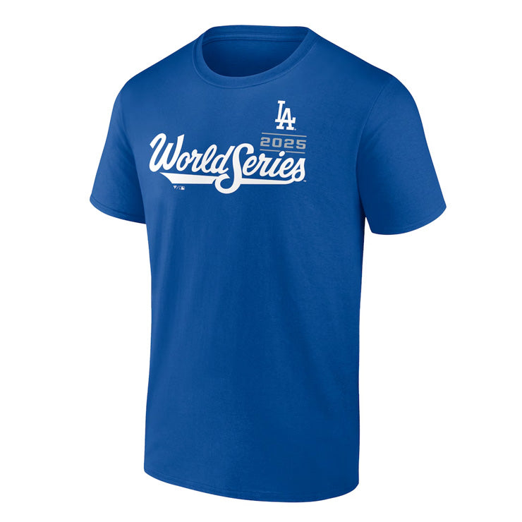 ドジャース 大谷翔平 2025 ワールドシリーズ 出場記念 ネーム＆ナンバー Tシャツ 半袖 大人 メンズ ユニセックス 大谷 グッズ ウエア ウェア 半袖シャツ MLB メジャーリーグ 記念グッズ 記念アイテム ファナティクス Fanatics