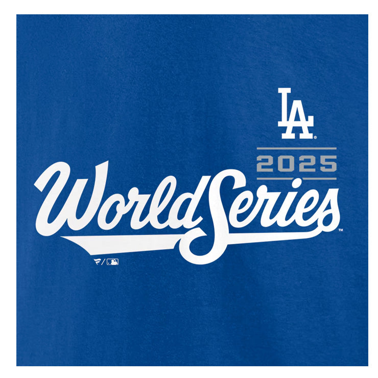 ドジャース 大谷翔平 2025 ワールドシリーズ 出場記念 ネーム＆ナンバー Tシャツ 半袖 大人 メンズ ユニセックス 大谷 グッズ ウエア ウェア 半袖シャツ MLB メジャーリーグ 記念グッズ 記念アイテム ファナティクス Fanatics