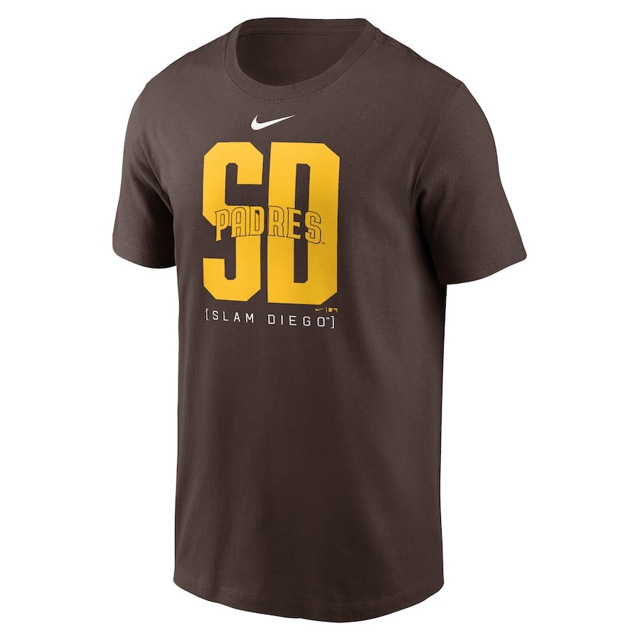 ナイキ サンディエゴ・パドレス 半袖 Tシャツ スコアボード San Diego Padres Nike Brown Scoreboard T-Shirt メンズ N199-20Q-PYP-G25 カジュアル 普段着 スポカジ スポーツウェア MLB メジャーリーグ 公式アイテム nike