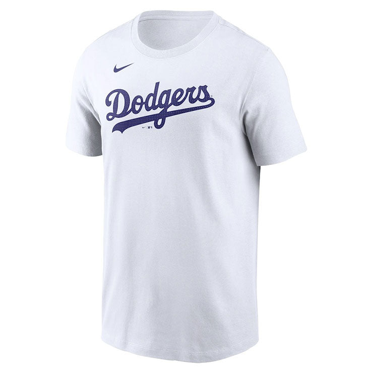 【即納OK 並行輸入品】ナイキ MLB 大谷翔平 ロサンゼルス・ドジャース 半袖 Tシャツ Los Angeles Dodgers Shohei Ohtani Nike White 2024 Fuse Name & Number T-Shirt メンズ 大谷選手 直輸入 アメリカ輸入 メジャーリーグ あす楽
