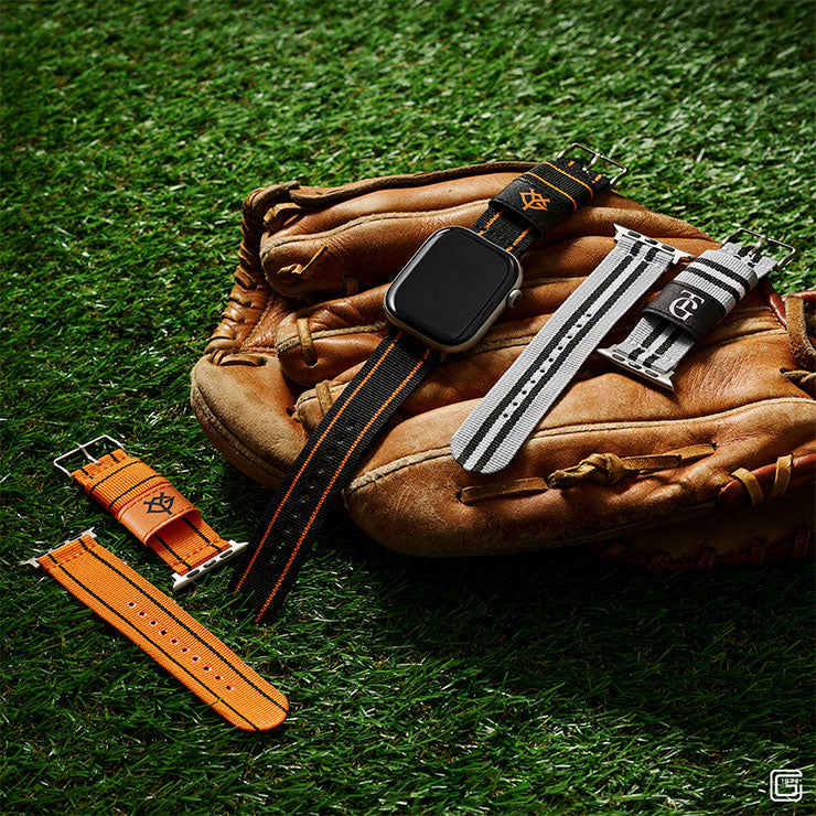CRAFTECA 読売ジャイアンツ アップルウォッチ用バンド RWL005 apple watch 取り替えバンド ベルト 40mm 41mm 42mm 44mm 45mm 46mm 49mm 巨人 野球 グッズ