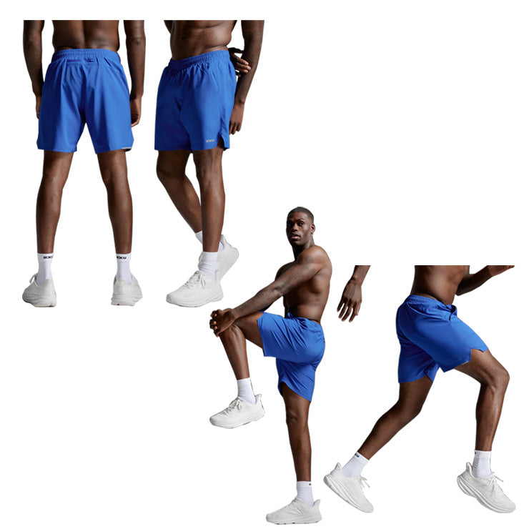 ツータイムズユー 2XU ハーフパンツ ショートパンツ エアロ 7インチ ショート メンズ ユニセックス MR6904B 半ズボン スポーツウェア トレーニングウェア ランニング ジョギング 大人 一般 ジム