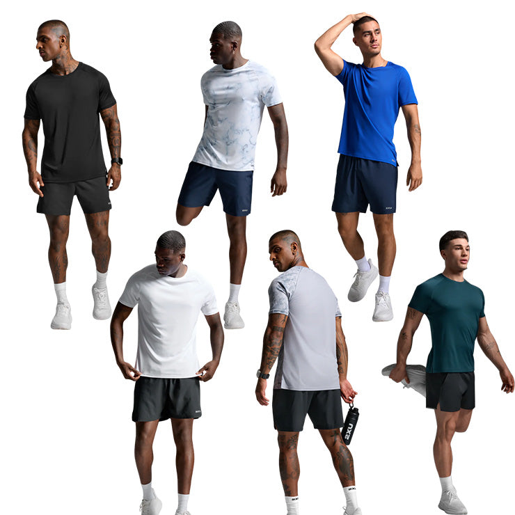 【2025モデル】2XU ツータイムズユー ウェア エアロ Tシャツ 半袖 メンズ ユニセックス MR7441A 大人 一般 トップス スポーツウェア トレーニングウェア ジム ランニング ジョギング