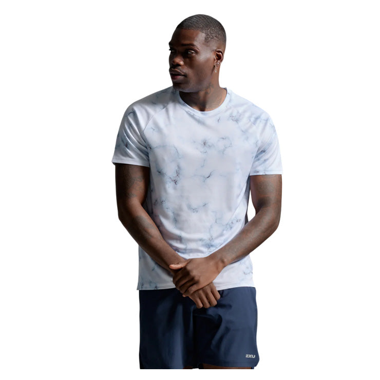 【2025モデル】2XU ツータイムズユー ウェア エアロ Tシャツ 半袖 メンズ ユニセックス MR7441A 大人 一般 トップス スポーツウェア トレーニングウェア ジム ランニング ジョギング