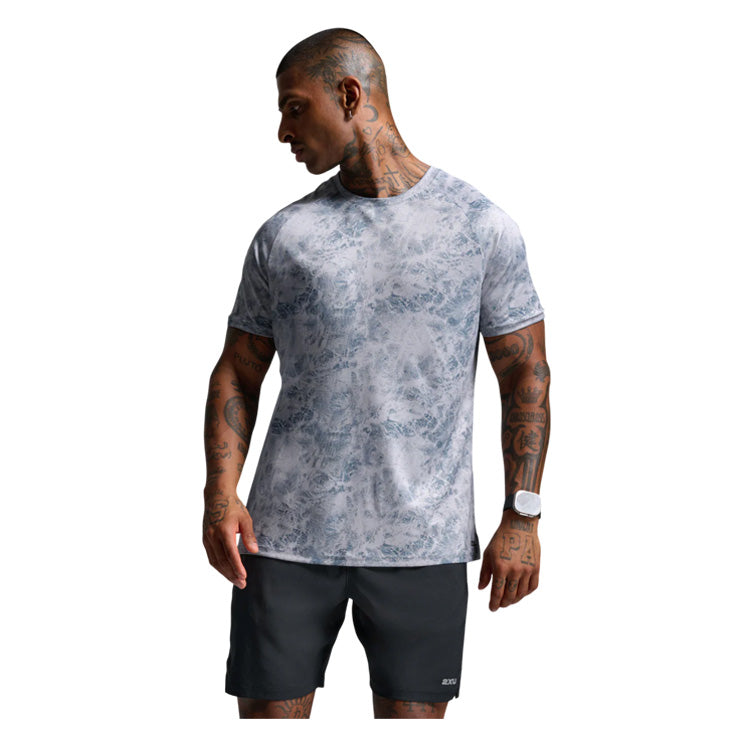 【2025モデル】2XU ツータイムズユー ウェア エアロ Tシャツ 半袖 メンズ ユニセックス MR7441A 大人 一般 トップス スポーツウェア トレーニングウェア ジム ランニング ジョギング