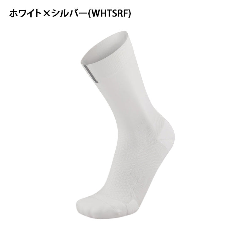 ツータイムズユー 2XU ヴェクター リフレクティブ クルーソックス 1足入り スポーツソックス 大人 メンズ レディース ユニセックス UA7355E 靴下 一般 トレーニング ランニング バスケ テニス 野球 通勤 通学 普段遣い