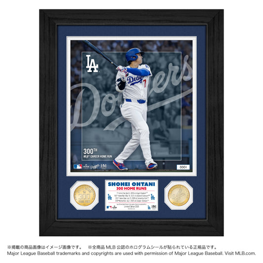 【予約】ドジャース 大谷翔平 MLB通算300本塁打達成記念 ダブルコインフォトミント 記念品 記念グッズ 記念アイテム 大谷 グッズ ハイランドミント