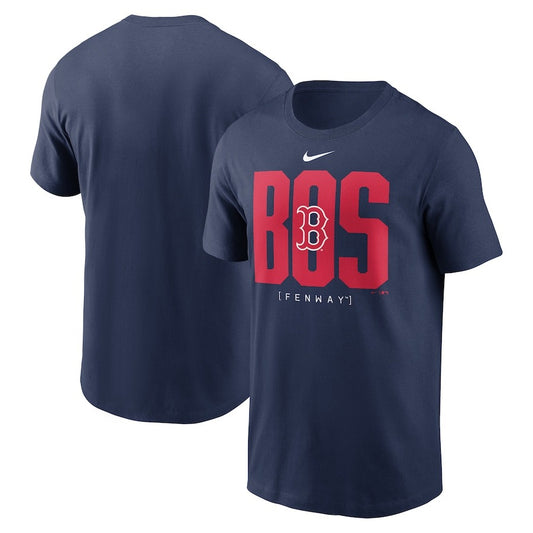 ナイキ ボストン・レッドソックス 半袖 Tシャツ スコアボード Boston Red Sox Nike Navy Scoreboard T-Shirt メンズ N199-44B-BQ-G25 カジュアル 普段着 スポカジ スポーツウェア MLB メジャーリーグ 公式アイテム nike